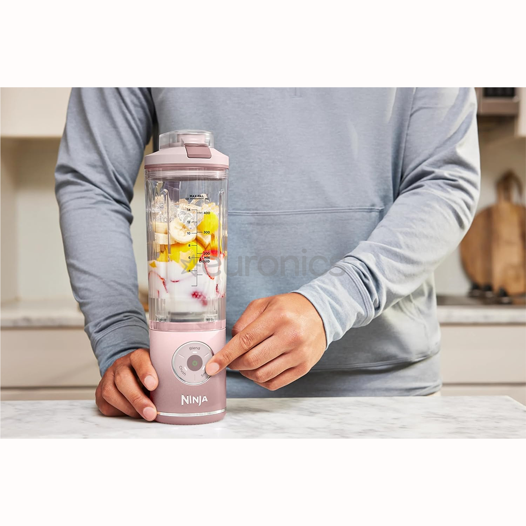 Ninja Blast Max, розовый - Портативный беспроводной блендер