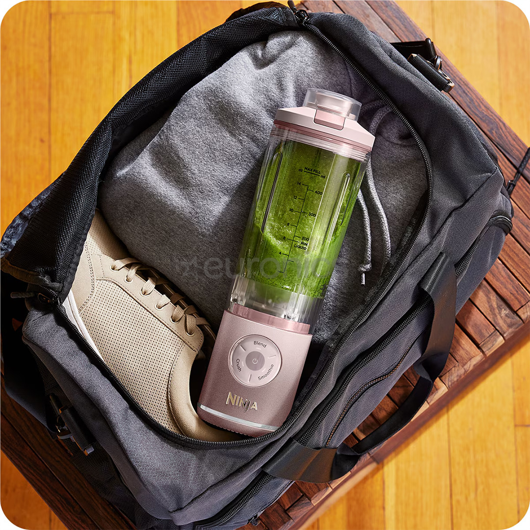 Ninja Blast Max, rozā - Portatīvais bezvadu blenderis