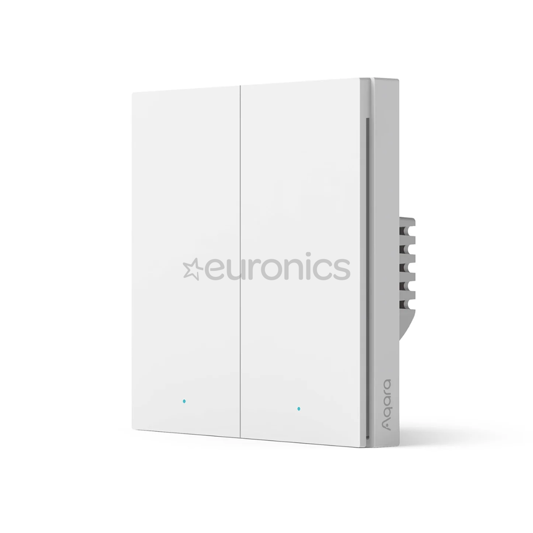 Aqara Wireless Remote Switch H1, Double Rocker - Smart wall switch