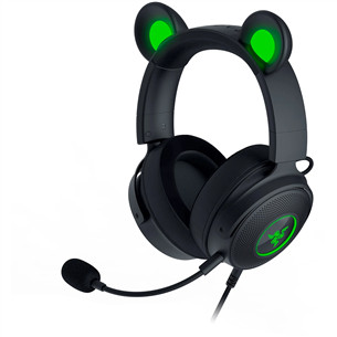 Razer Kraken Kitty V2 Pro, melna - Austiņas ar mikrofonu