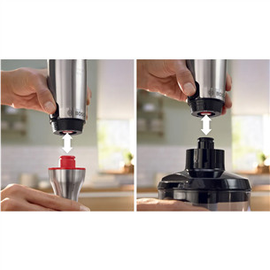 Bosch ErgoMaster, Series 6, 1200 W, stainless steel - Hand blender