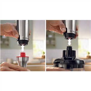 Bosch ErgoMaster, Series 6, 1200 Вт, нерж. сталь - Погружной блендер