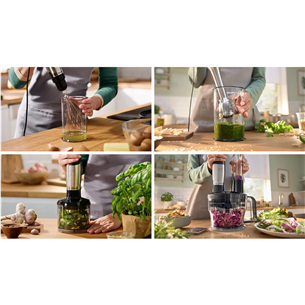 Bosch ErgoMaster, Series 6, 1200 Вт, нерж. сталь - Погружной блендер