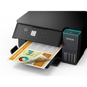Epson EcoTank L4360 Duplex, черный - Многофункциональный цветной струйный принтер