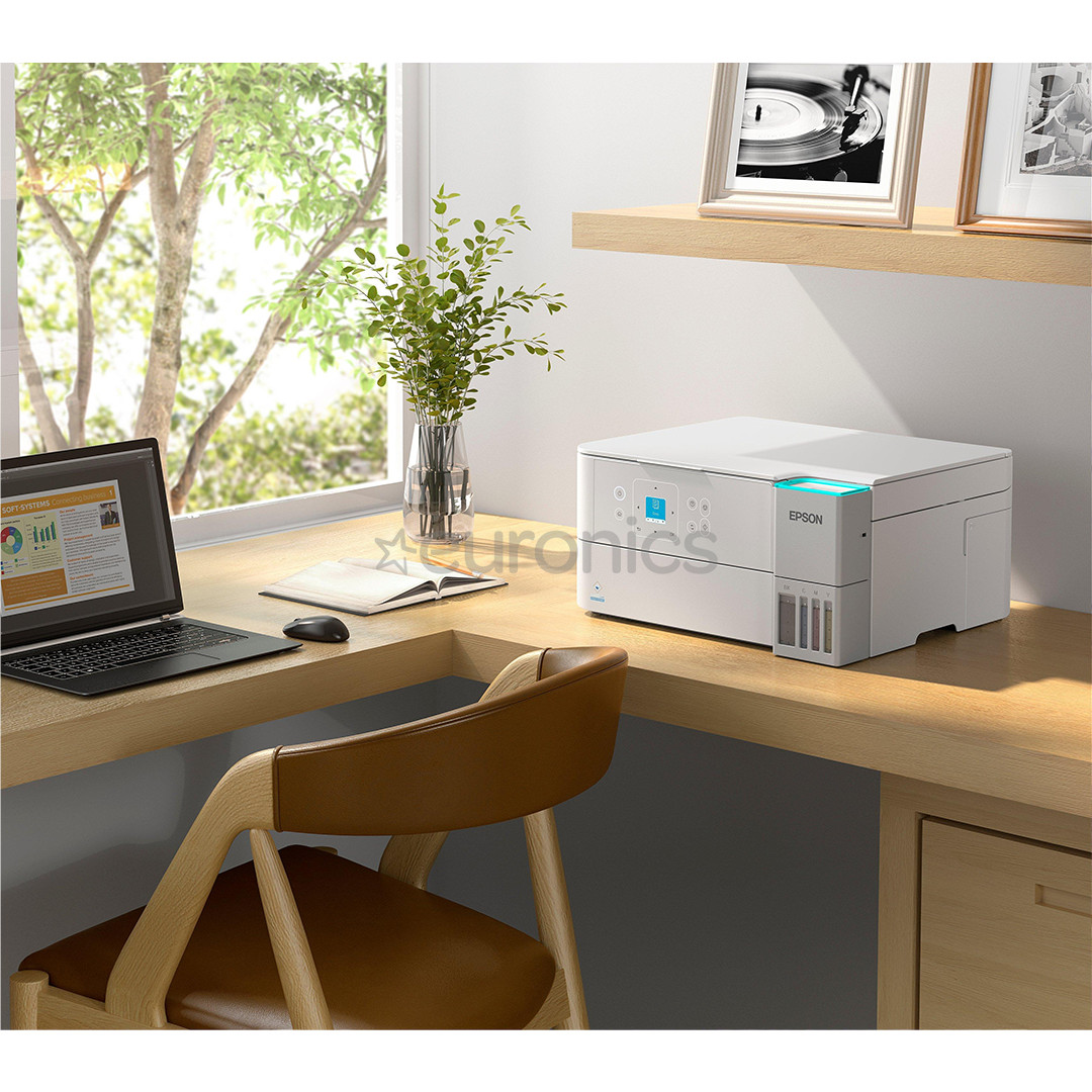 Epson EcoTank L4366 Duplex, белый - Многофункциональный цветной струйный принтер