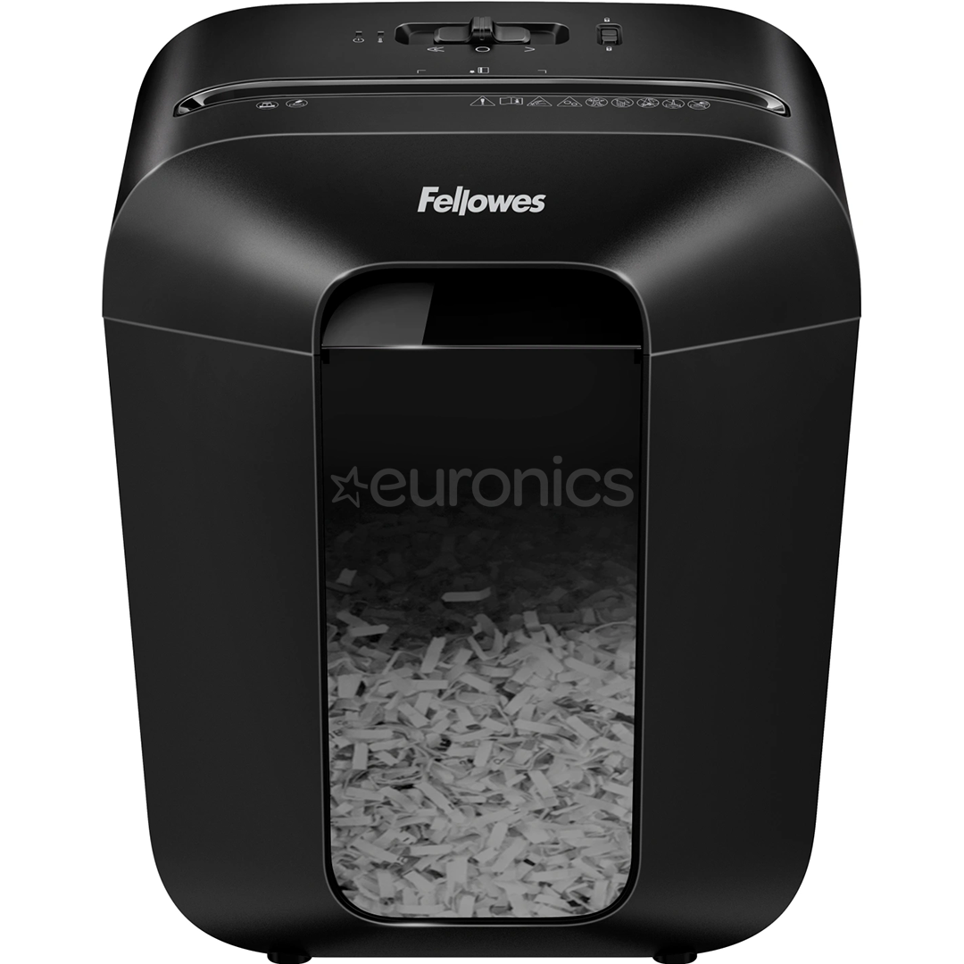 Fellowes Powershred LX50, melna - Papīra smalcinātājs