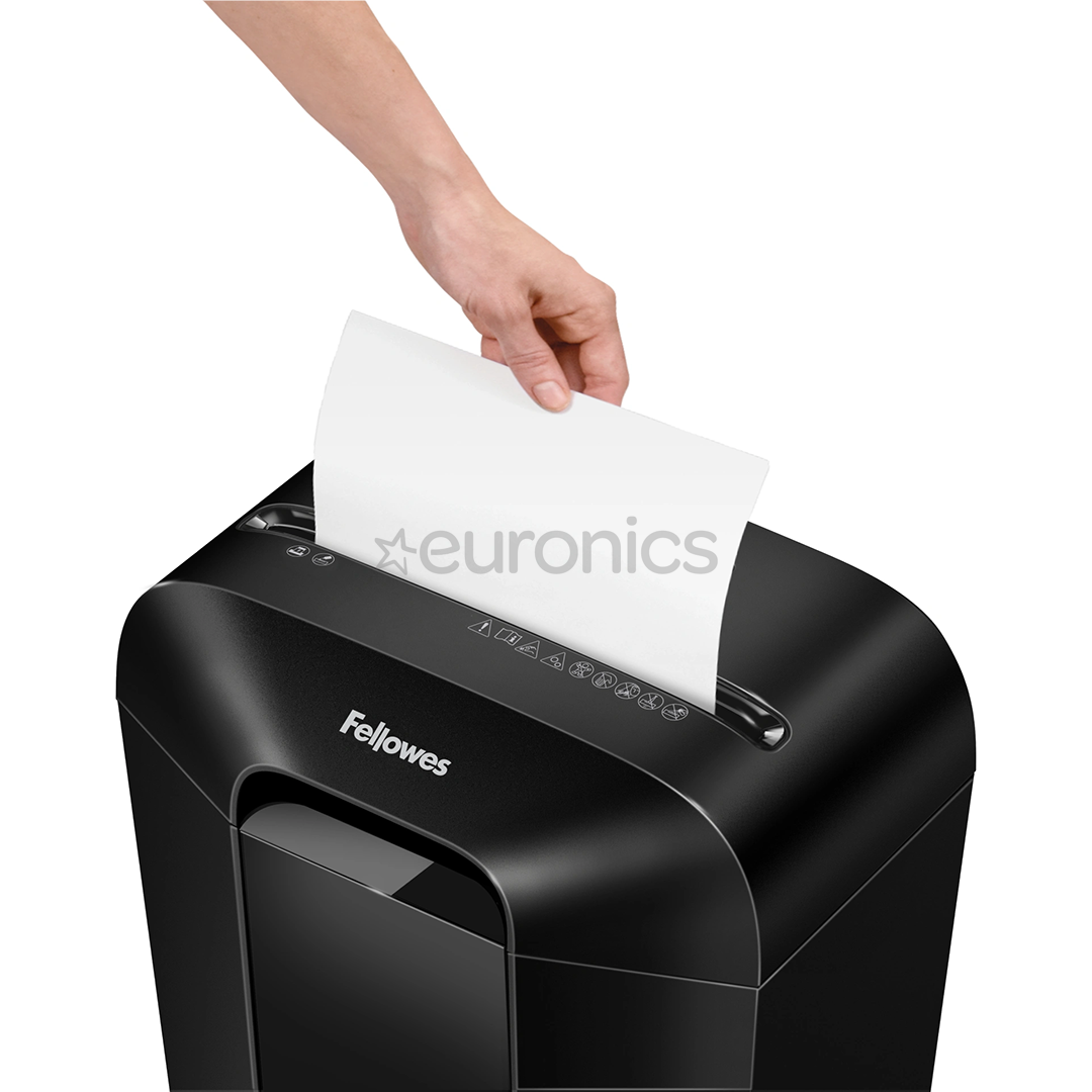 Fellowes Powershred LX50, melna - Papīra smalcinātājs