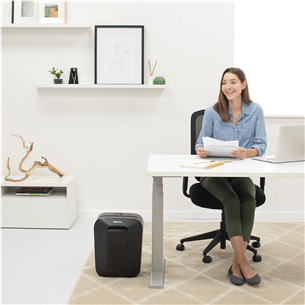 Fellowes Powershred LX50, melna - Papīra smalcinātājs