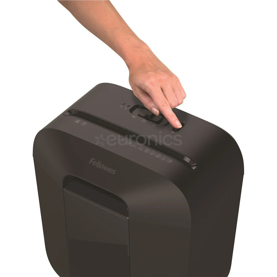 Fellowes Powershred LX25M, melna - Papīra smalcinātājs