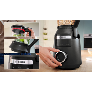 Bosch VitaPower, 1800 W, black - High performance blender