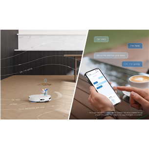 Ecovacs Deebot T50 PRO OMNI Gen2, Wet & Dry, white - Robot vacuum cleaner