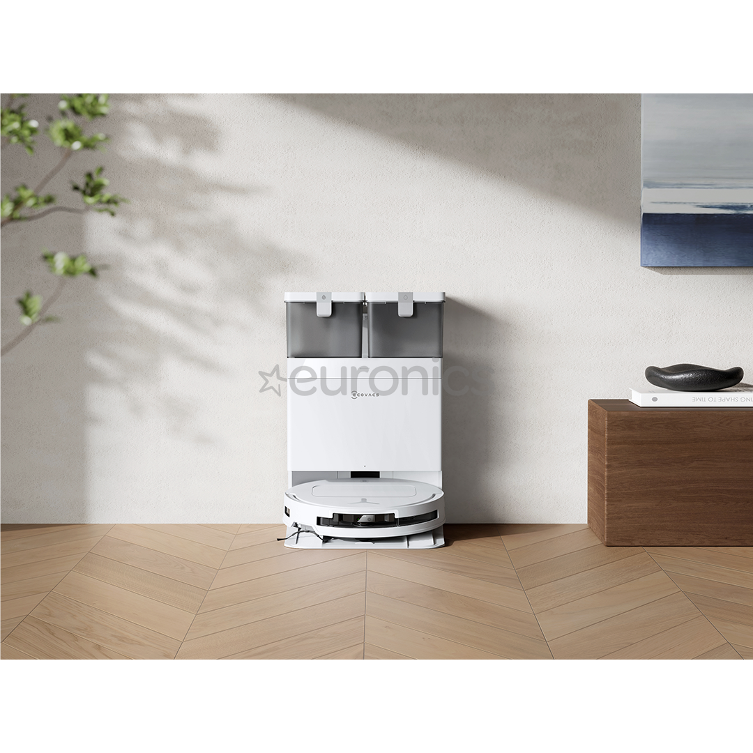Ecovacs Deebot T50 PRO OMNI Gen2, сухая и влажная уборка, белый - Робот-пылесос
