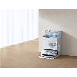 Ecovacs Deebot T50 PRO OMNI Gen2, сухая и влажная уборка, белый - Робот-пылесос