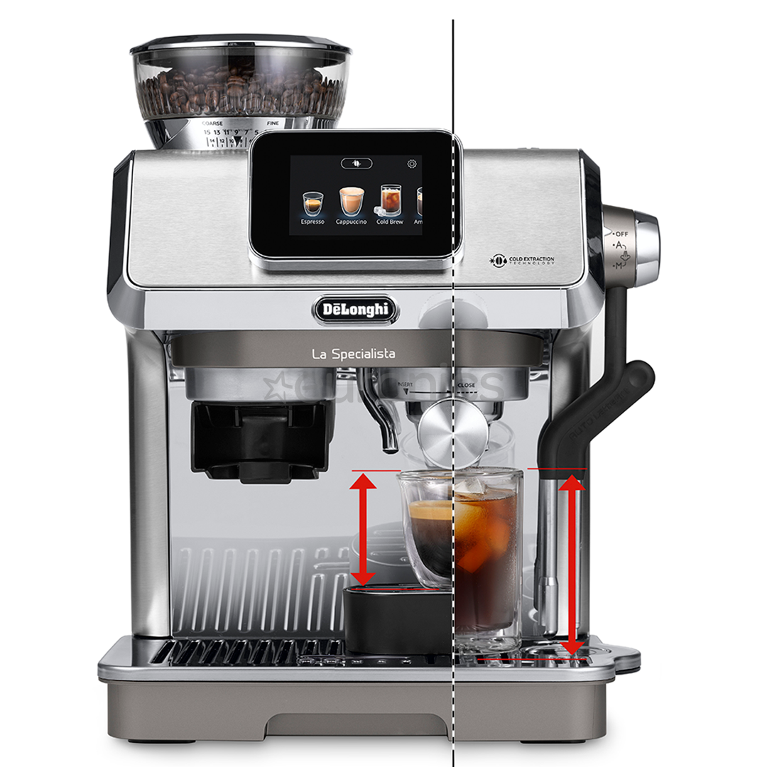 DeLonghi La Specialista Touch, grey - Espresso machine