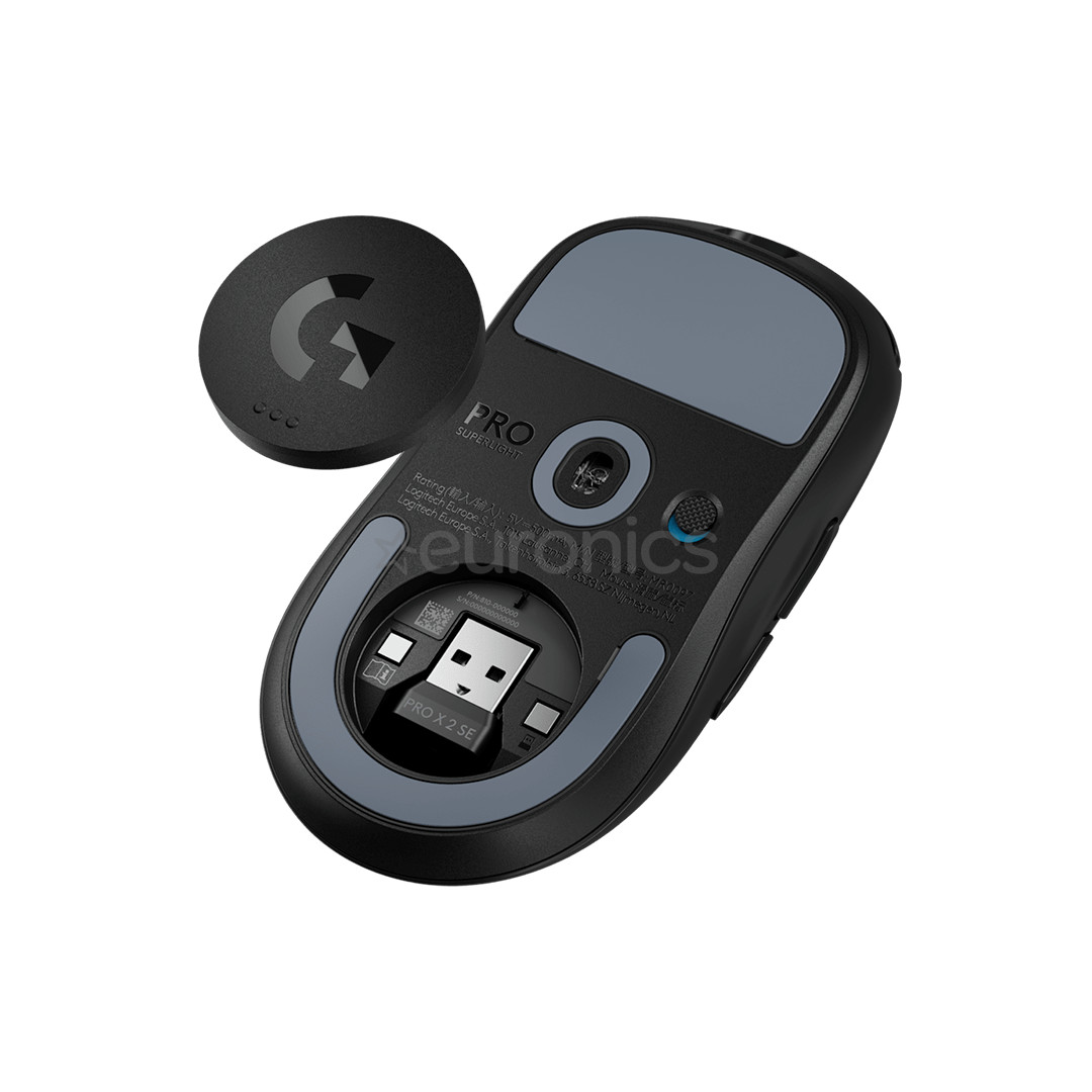 Logitech Pro X Superlight 2SE, черный - Беспроводная мышь