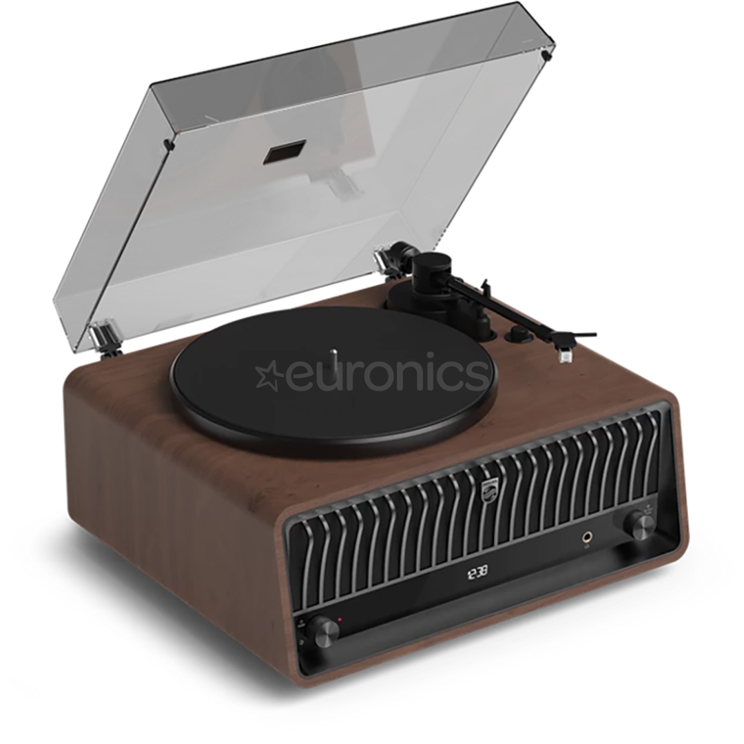 Philips Century The Tina, коричневый - Виниловый проигрыватель
