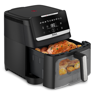 Tefal Easy Fry Silence, 1800 W, 7 L, black - Air fryer
