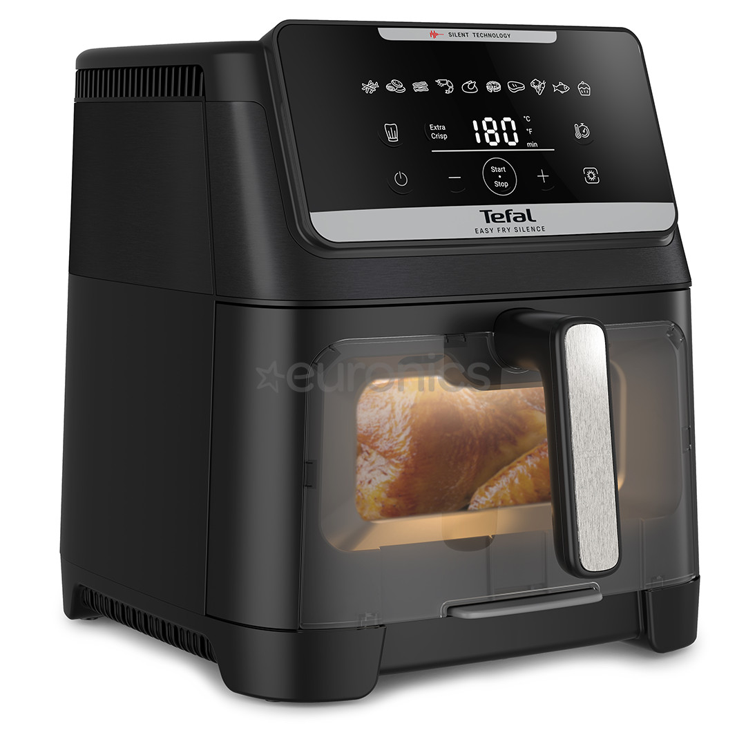 Tefal Easy Fry Silence, 1800 Вт, 7 л, черный - Аэрогриль