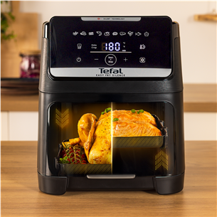 Tefal Easy Fry Silence, 1800 W, 7 L, black - Air fryer