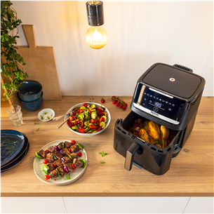 Tefal Easy Fry Silence, 1800 W, 7 L, black - Air fryer