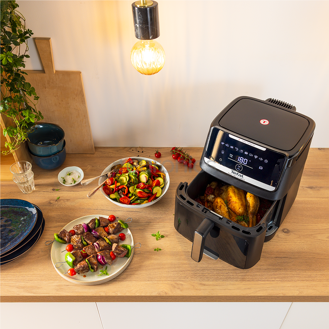 Tefal Easy Fry Silence, 1800 W, 7 L, black - Air fryer