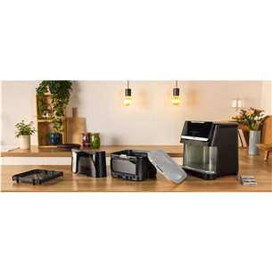 Tefal Easy Fry Silence, 1800 Вт, 7 л, черный - Аэрогриль