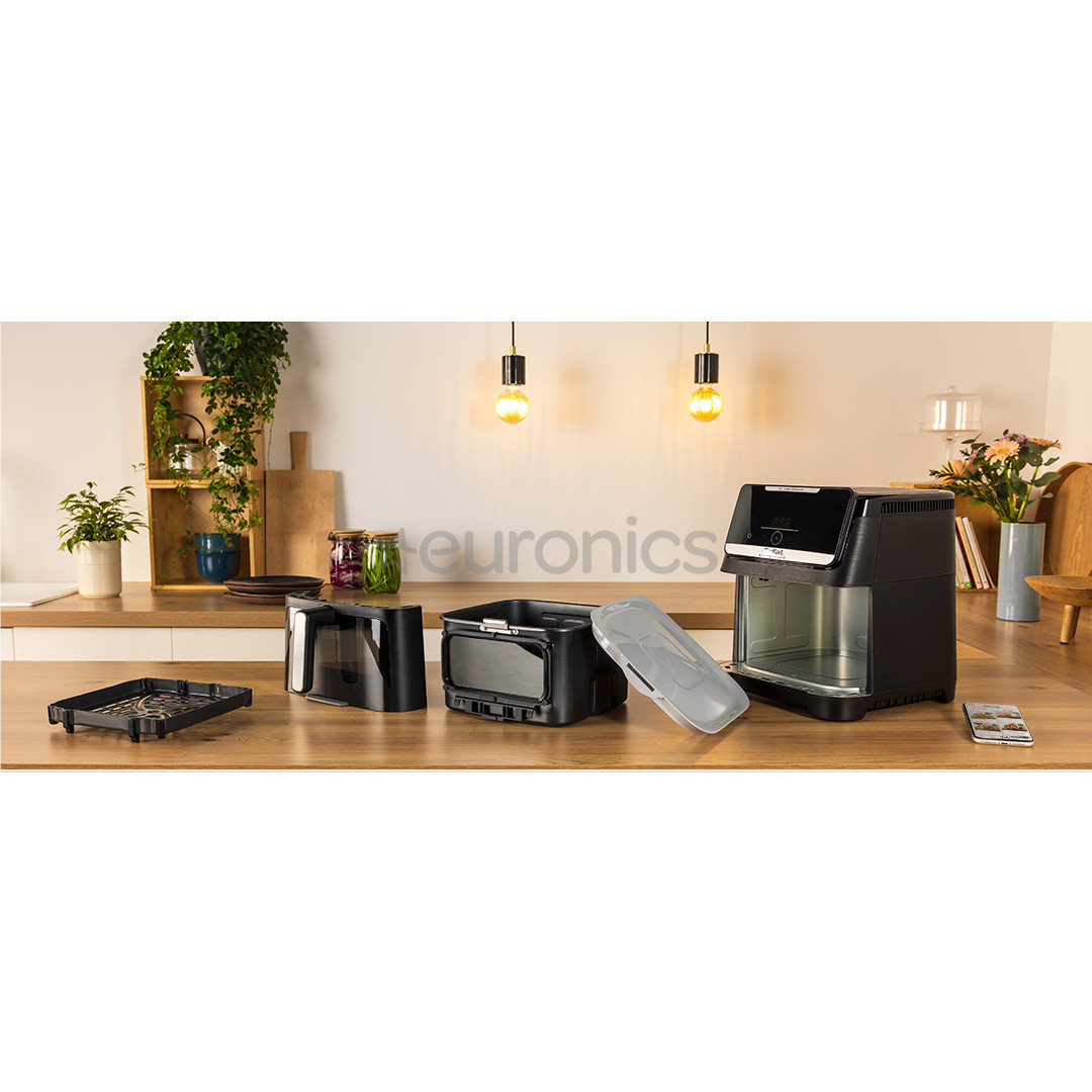 Tefal Easy Fry Silence, 1800 Вт, 7 л, черный - Аэрогриль