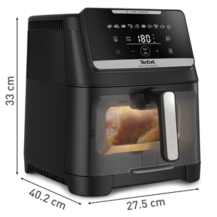 Tefal Easy Fry Silence, 1800 W, 7 L, black - Air fryer