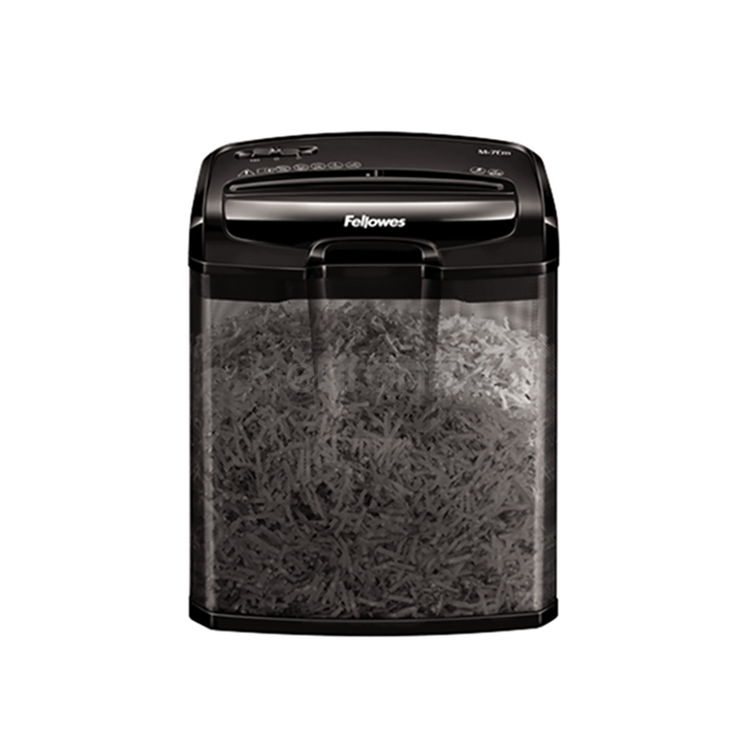 Fellowes Powershred M-7CM, melna - Papīra smalcinātājs