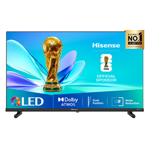Hisense A5Q, 32'', Full HD, QLED, melna - Televizors 32A5Q