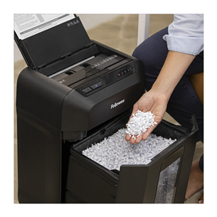 Fellowes Powershred AutoMax 90M, melna - Papīra smalcinātājs