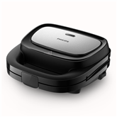 Philips 5000 Series, 750 W, black/grey - Sandwich maker