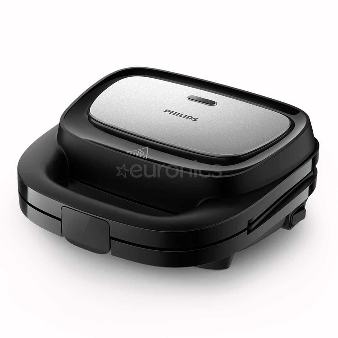 Philips 5000 Series, 750 W, black/grey - Sandwich maker