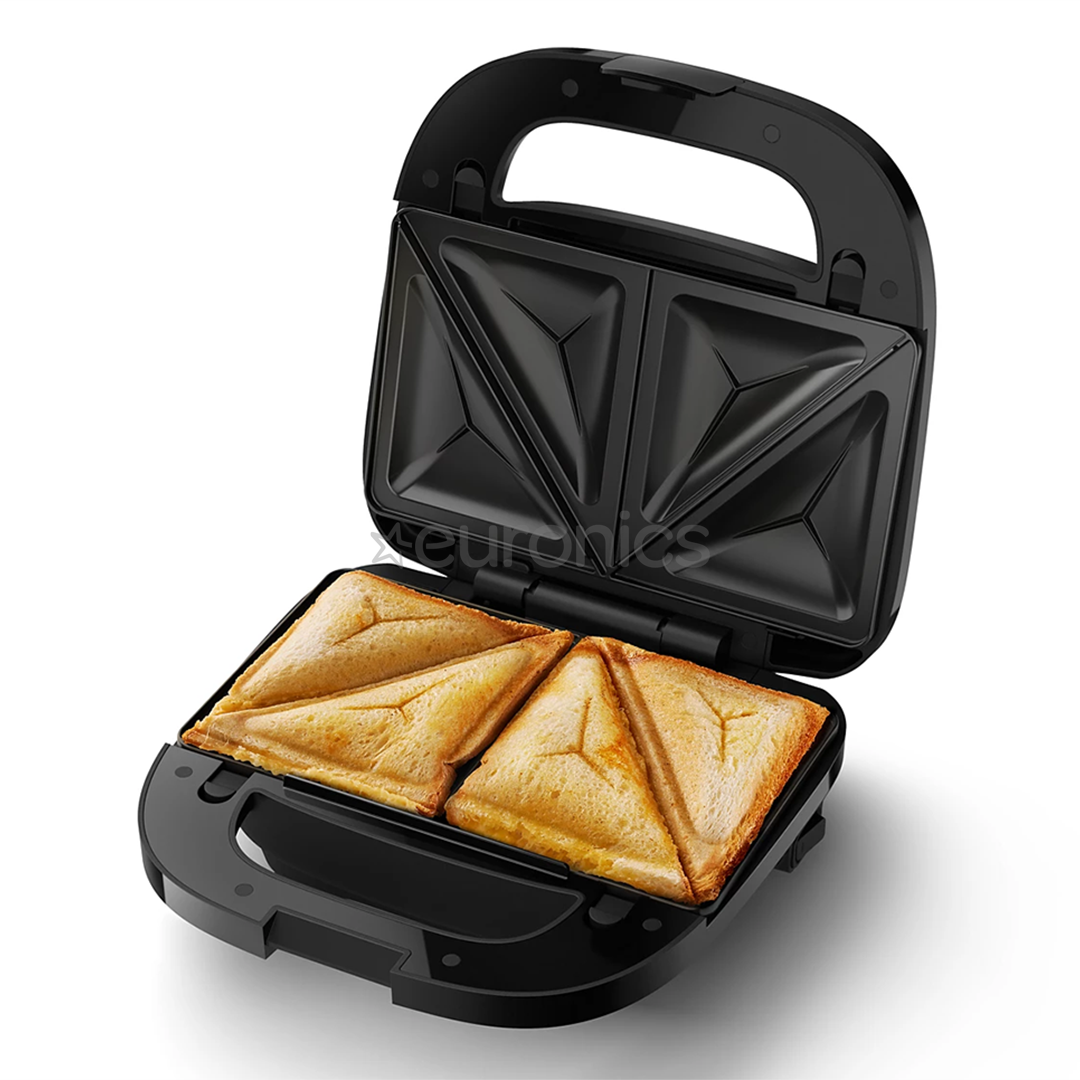 Philips 5000 Series, 750 W, black/grey - Sandwich maker
