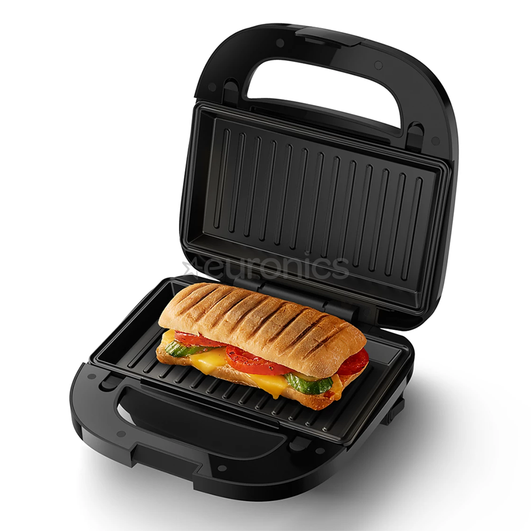 Philips 5000 Series, 750 W, black/grey - Sandwich maker