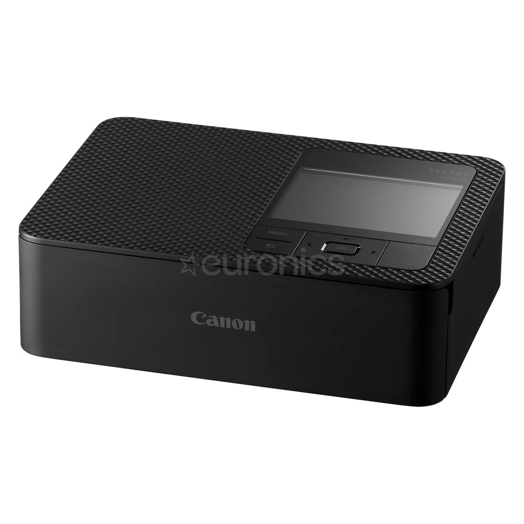 Canon Selphy CP1500, melna - Fotoprinteris