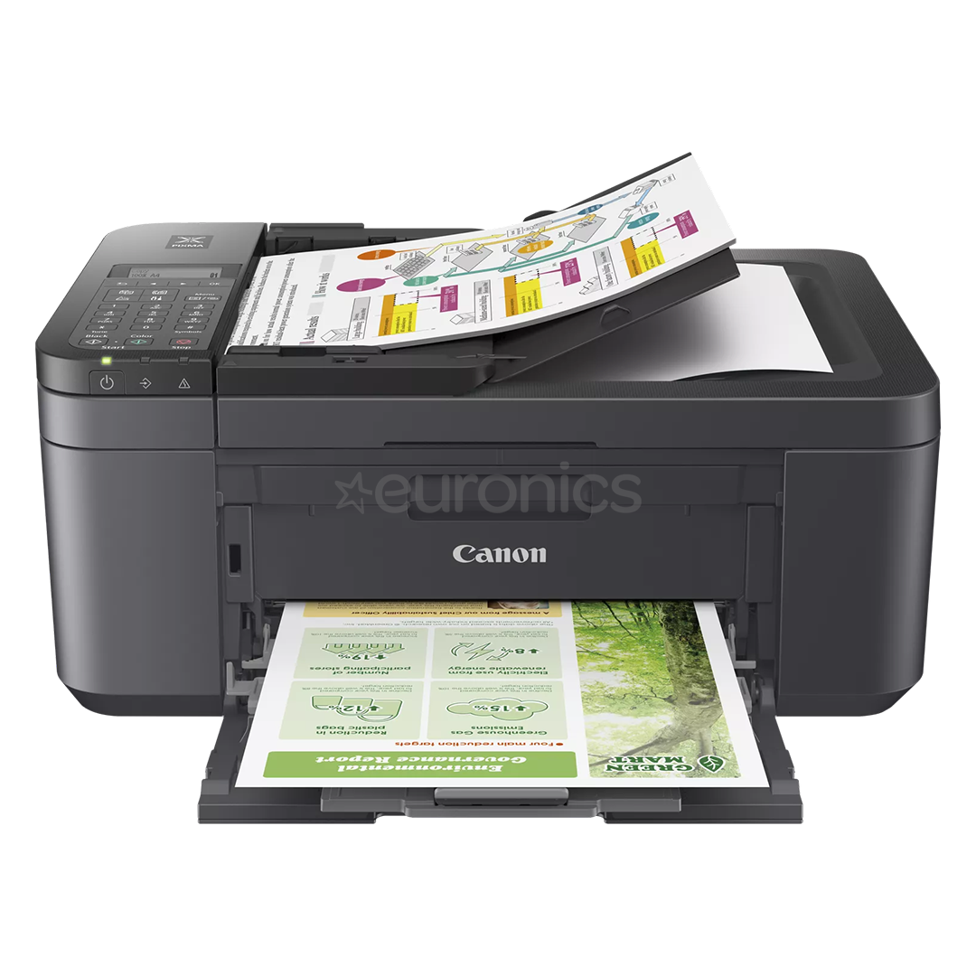 Canon Pixma TR4755i, melna - Daudzfunkciju tintes printeris