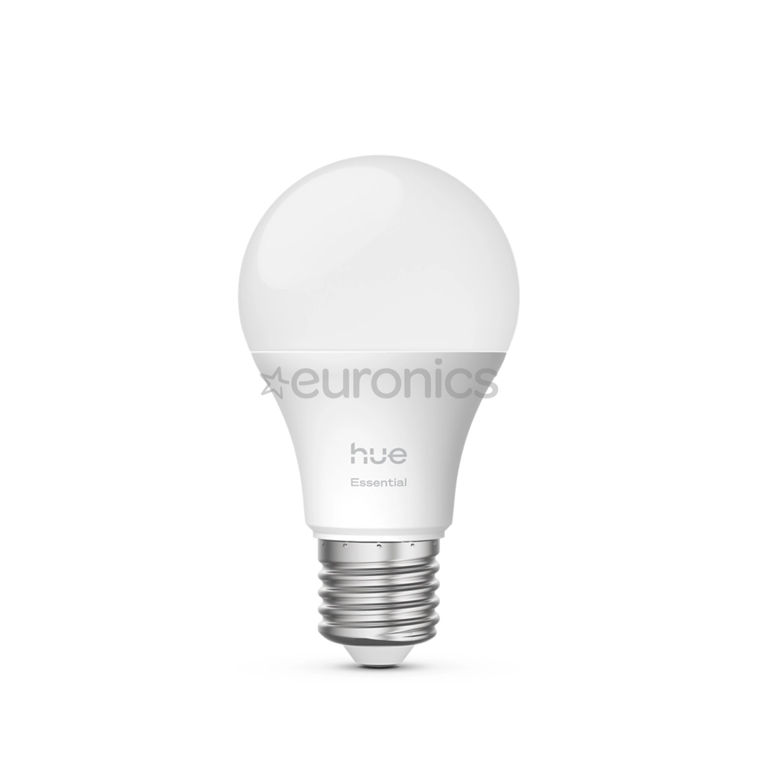 Philips Hue Essential A60, Full Color, E27, balta - Viedā spuldze