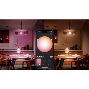 Philips Hue Essential A60, Full Color, E27, белый - Умная лампа