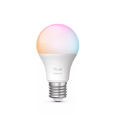 Philips Hue Essential A60, Full Color, E27, 3 gab., balta - Viedā spuldze