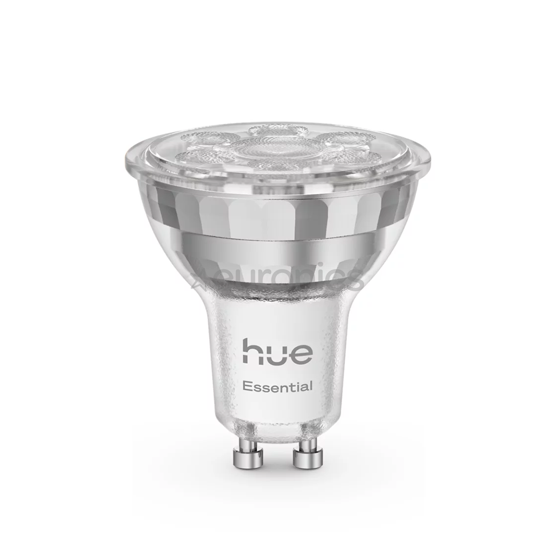 Philips Hue Essential Spot, Full Color, GU10, balta - Viedā spuldze