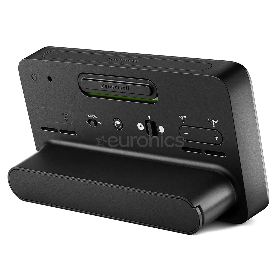 Braun BC10, melna - Modinātājpulkstenis