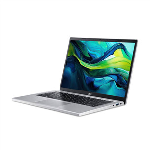 Acer Aspire Go 14, 14'', WUXGA, Ryzen 5, 16 GB, 512 GB, ENG, sudraba - Portatīvais