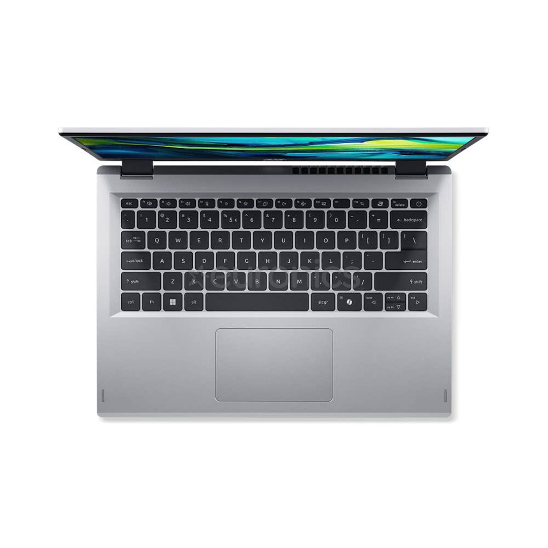 Acer Aspire Go 14, 14'', WUXGA, Ryzen 5, 16 GB, 512 GB, ENG, sudraba - Portatīvais