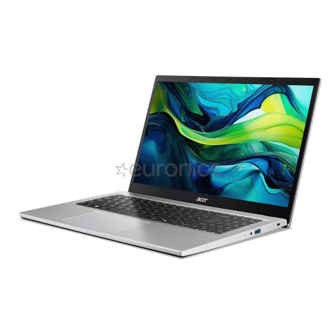 Acer Aspire Go 15, 15,6'', 16 GB, 512 GB, ENG, sudraba - Portatīvais dators