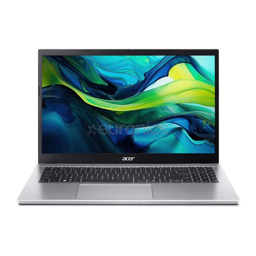 Acer Aspire Go 15, 15,6'', 32 GB, 1 TB, ENG, sudraba - Portatīvais dators