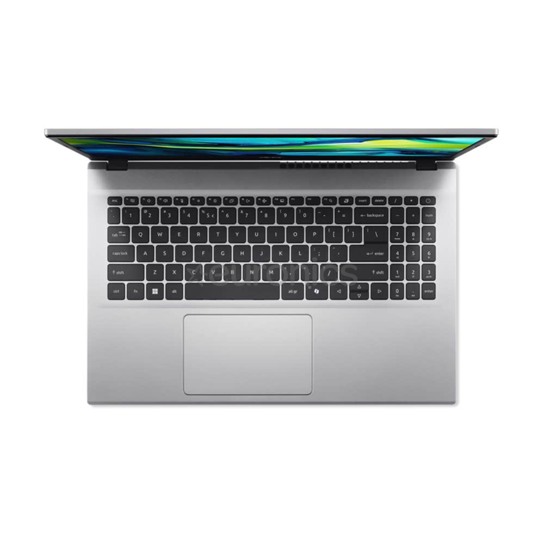 Acer Aspire Go 15, 15,6'', 32 GB, 1 TB, ENG, sudraba - Portatīvais dators