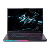 Acer Predator Helios 18 AI, 18'', WQUXGA, Mini-LED, 120 Hz, Ultra 9, 64 GB, 2 TB, RTX 5090, ENG, melna - Portatīvais dators