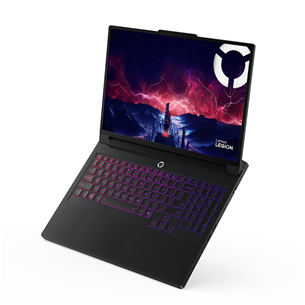 Lenovo Legion Pro 7 Gen 10, 16'', WQXGA, OLED, 240 Hz, Ryzen 9, 32 GB, 1 TB, RTX 5070 Ti, ENG, melna - Portatīvais dators