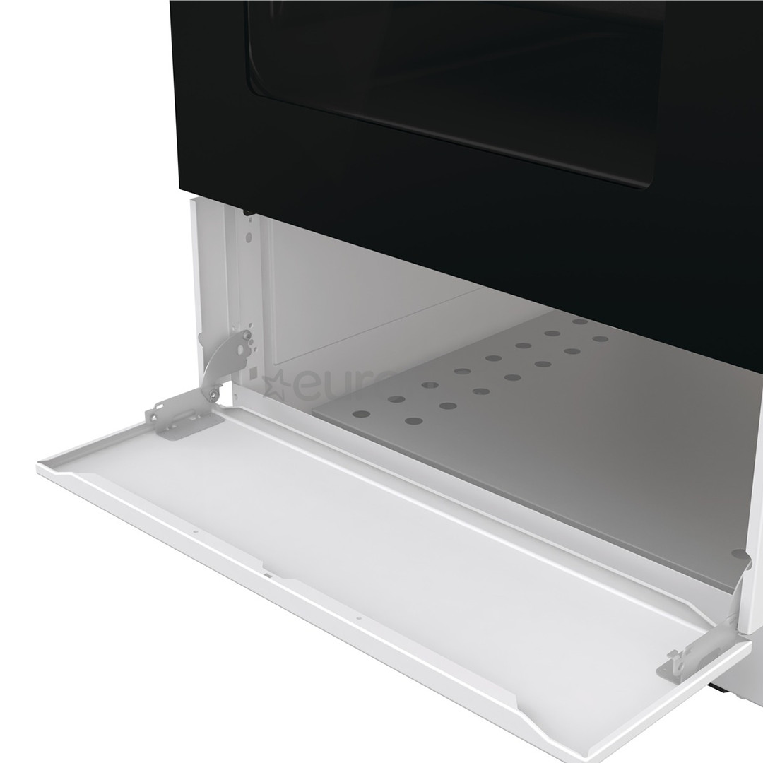 Gorenje, 62 л, ширина 50 см, белый - Газовая плита с электрической духовкой